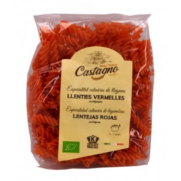 ESPIRALES DE LENTEJA ROJA 250gr