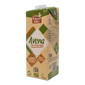 BEBIDA AVENA SIN GLUTEN 1L.