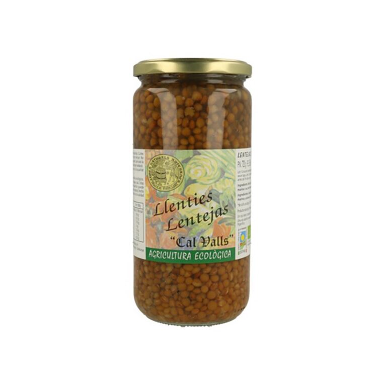 LENTEJAS COCIDAS CAL VALLS 450g.