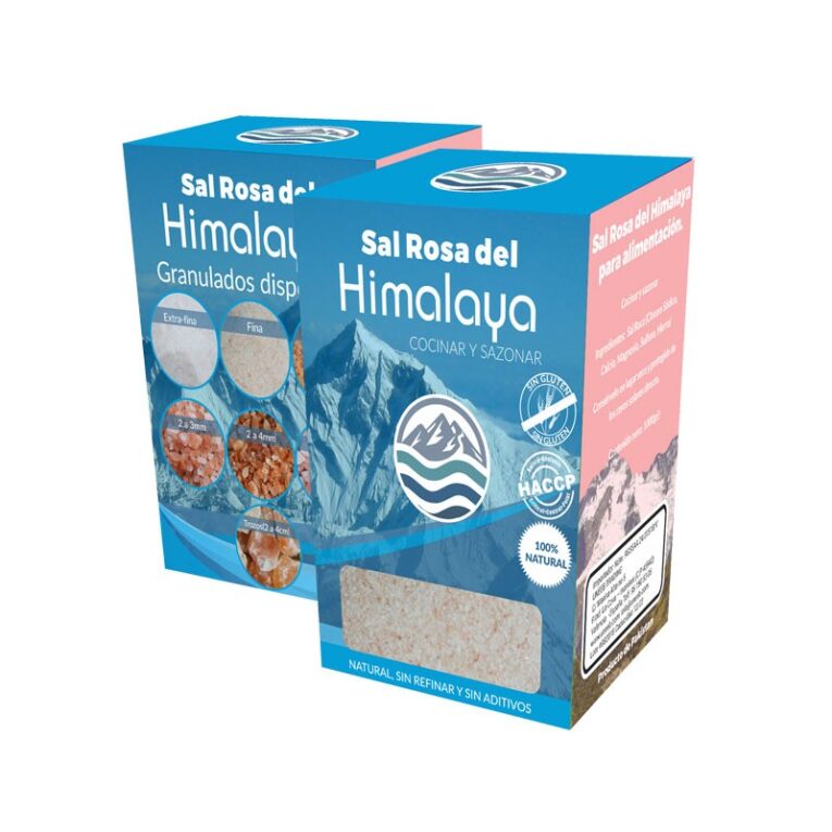 SAL ROSA FINA DEL HIMALAYA SIN REFINAR