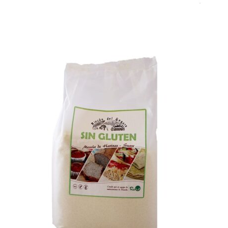 HARINA MEZCLA SUAVE SIN GLUTEN 1kg.