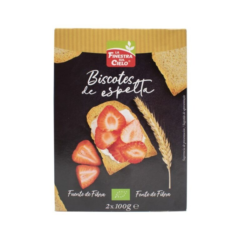 BISCOTES DE ESPELTA 200gr