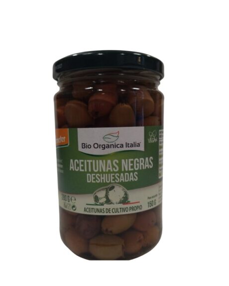 ACEITUNAS NEGRAS DESHUESADAS 280gr