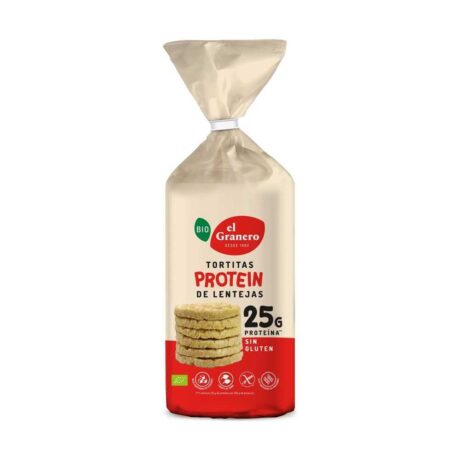 TORTITAS PROTEIN DE LENTEJAS