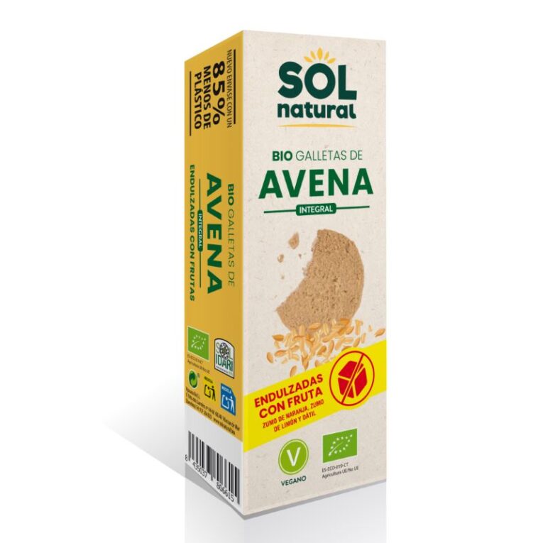 GALLETAS ENDULZADAS CON FRUTA SOL NATURAL