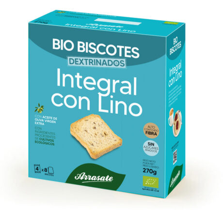 BISCOTES INTEGRALES LINO 270gr