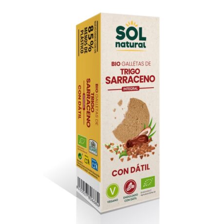 GALLETAS  TRIGO SARRACENO CON DATIL