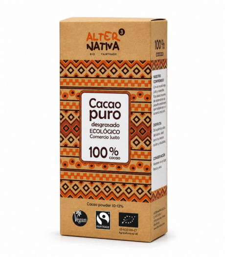 CACAO PURO DESGRASADO 10-12 150gr