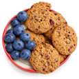galleta espelta con arandanos