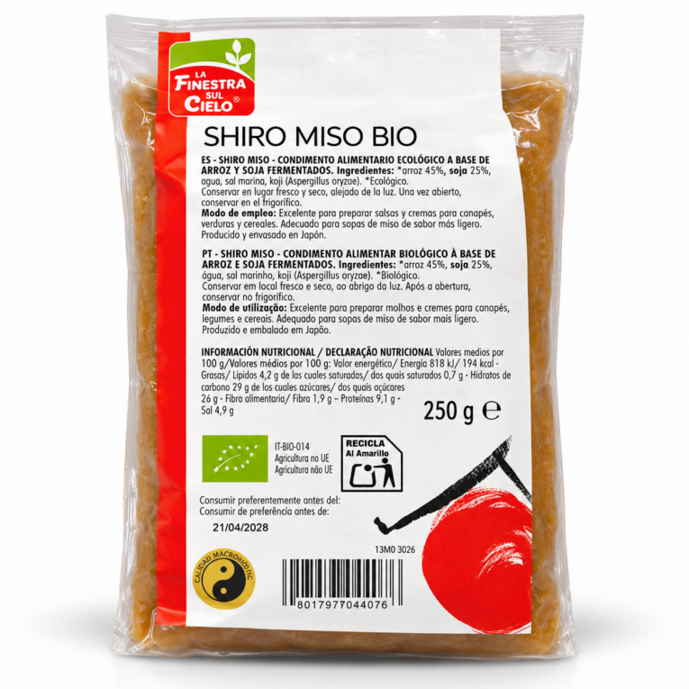 Paquete de Shiro Miso Bio