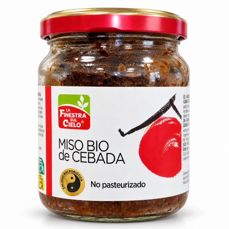 Tarro de miso bio de cebada